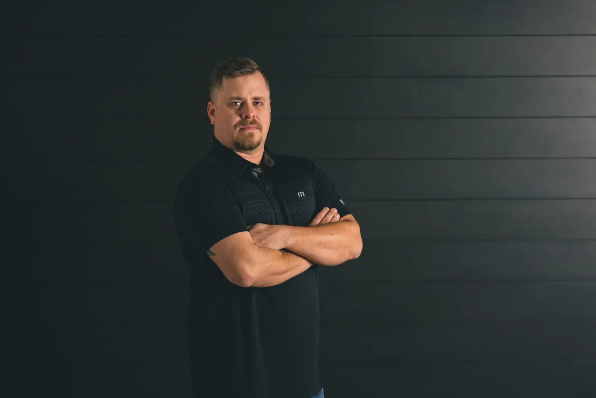 Travis Steckelberg, co-owner of Rigid Edge Exteriors